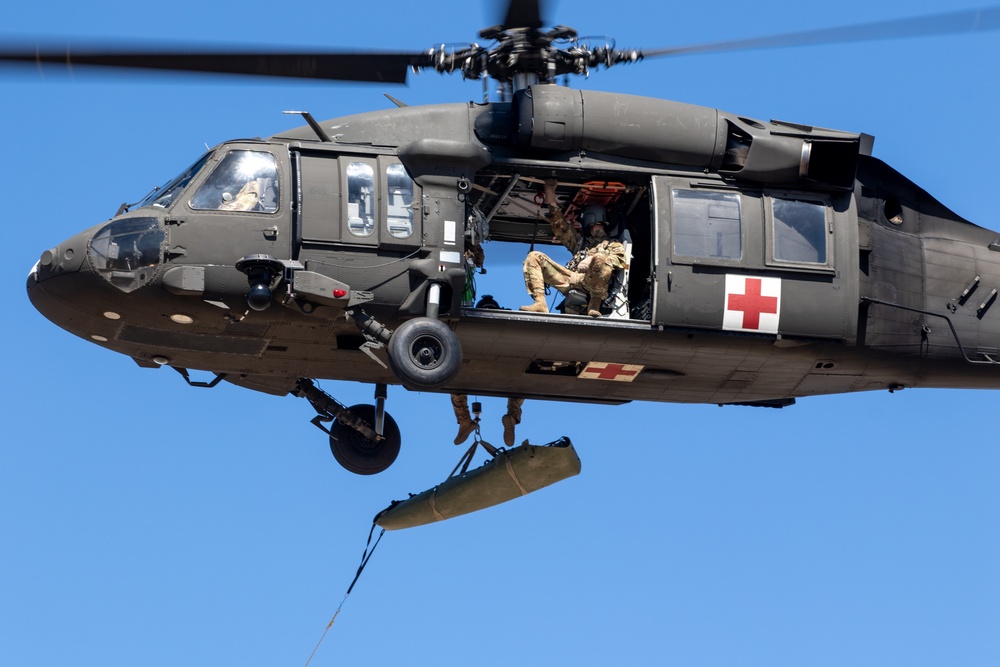 USAAAD Trains With Local Civilian Search and Rescue