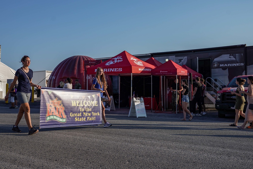 Recruiting Station Albany Marines attend 2022 Great New York State Fair