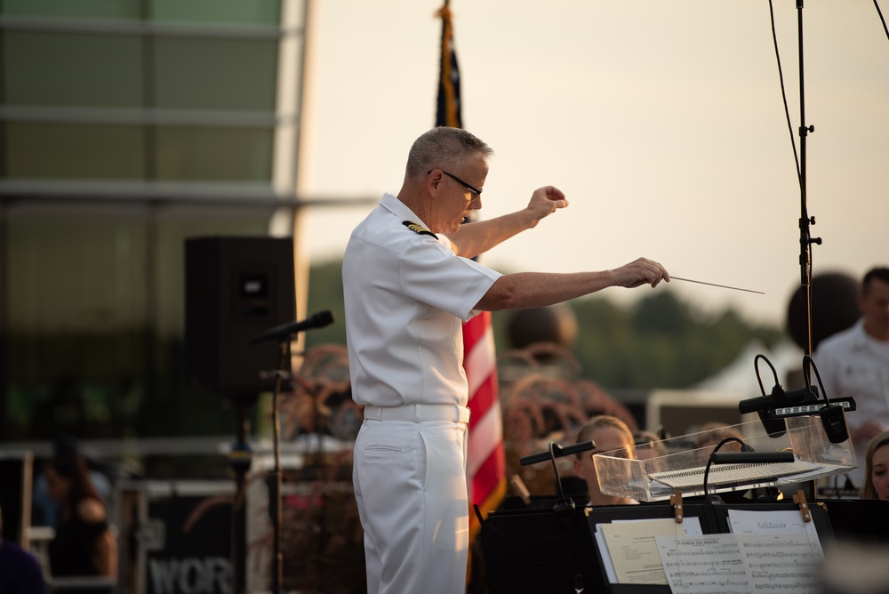 United States Navy Band Performs at National Harbor