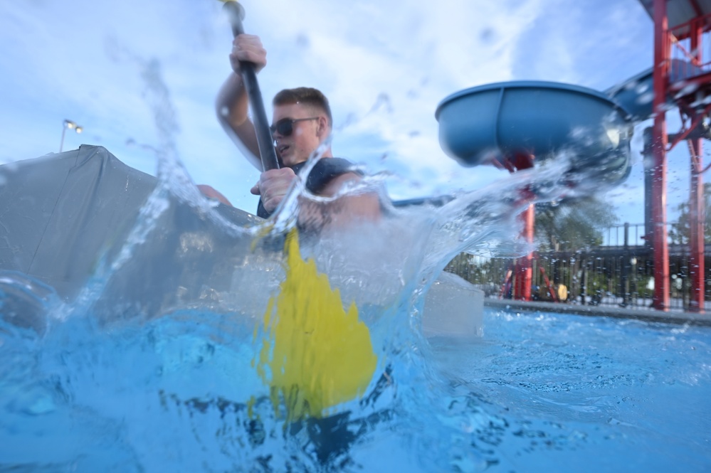 Dover AFB hosts Cardboard Boat Regatta
