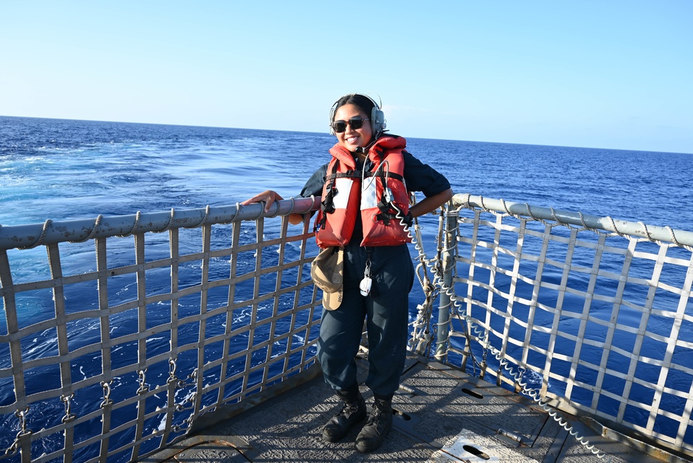 USS Forrest Sherman Underway Operations