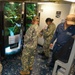 Petty Officer Third Class Leslie Benavides and Petty Officer Third Class Joseph Rafael inspect the ships vending machine during the full management review on aboard the USS Germantown.