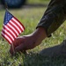 Suicide Prevention Month Flag Placing Ceremony