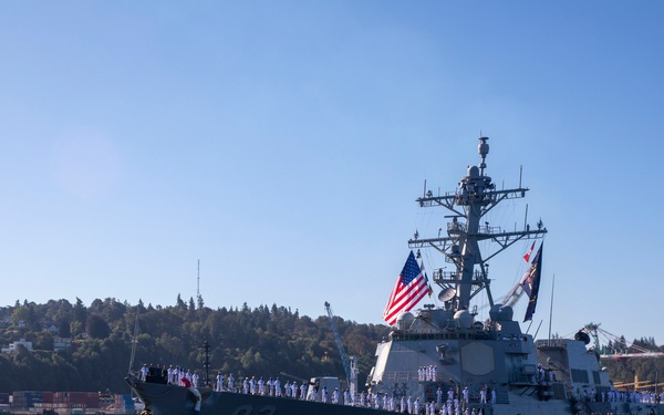 USS Momsen Returns to Homeport