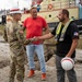 USACE Buffalo District Commander Lt. Col. Krug visits the Floating Plant crew in Fairport Harbor, Ohio