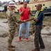 USACE Buffalo District Commander Lt. Col. Krug visits the Floating Plant crew in Fairport Harbor, Ohio