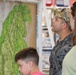 Painting on a cross-country trek stops by JBLM