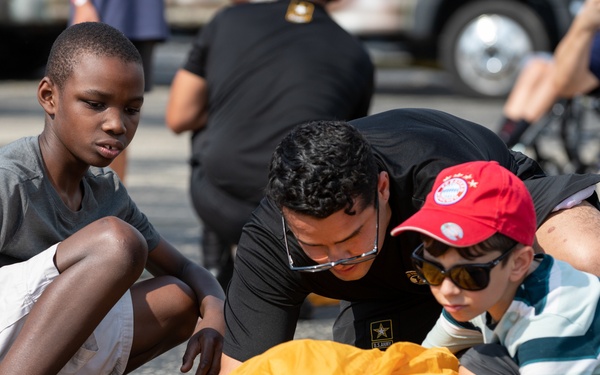 1st Infantry Division Attends the KC Air Show