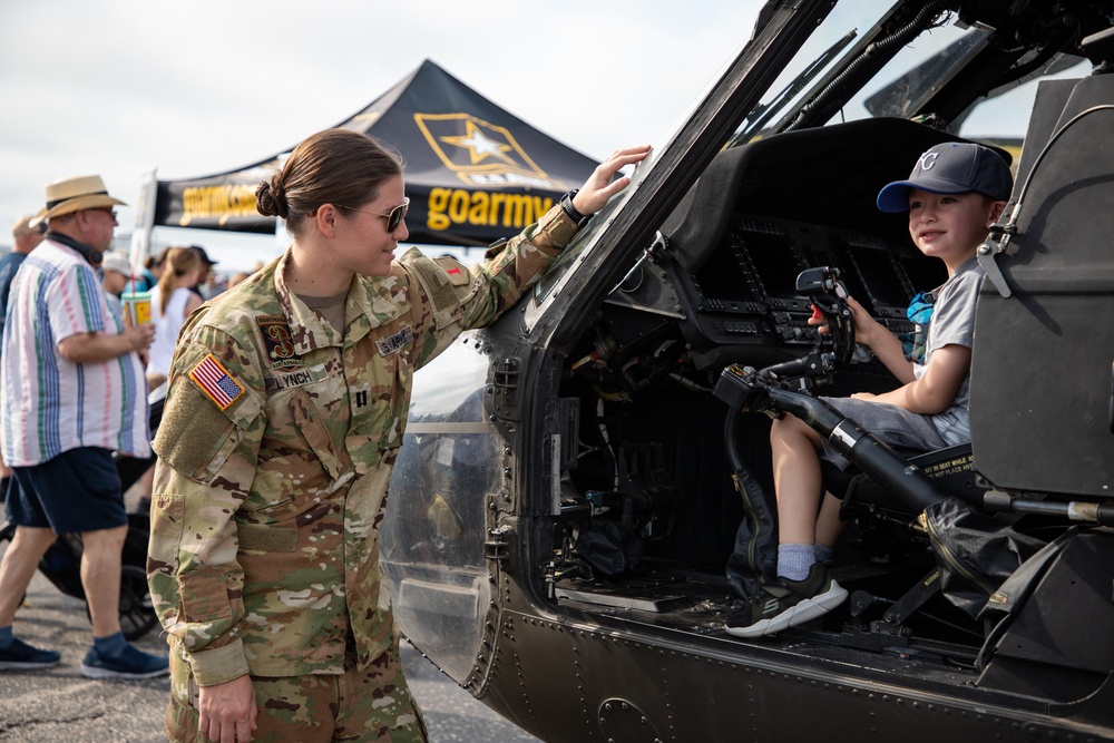 1st Infantry Division Attends the KC Air Show