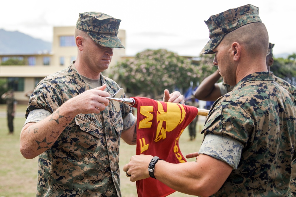 Marine Wing Communications Squadron 18, Bravo Company Activation Ceremony