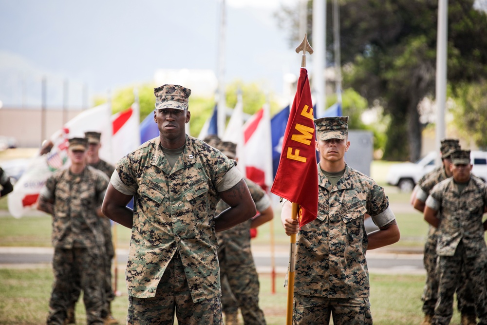 Marine Wing Communications Squadron 18, Bravo Company Activation Ceremony