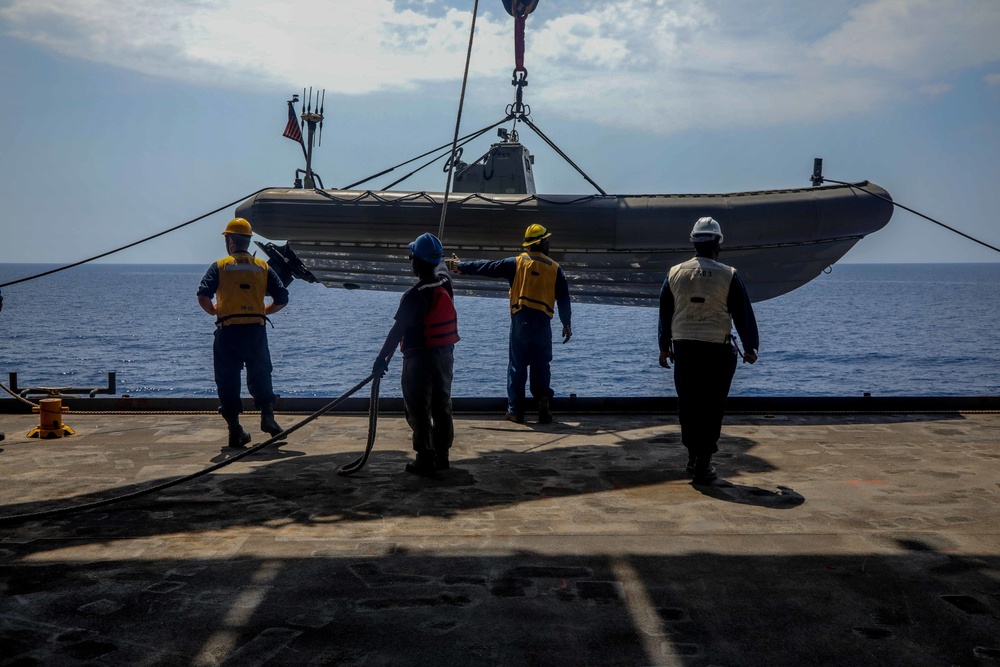 USS Lewis B. Puller Operations at Sea