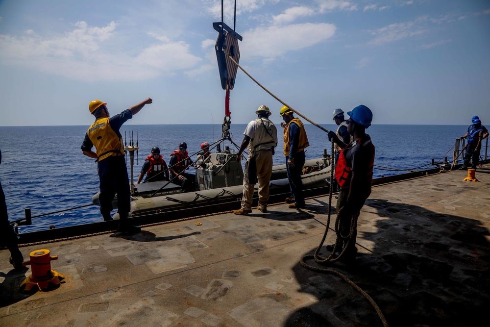 USS Lewis B. Puller Operations at Sea