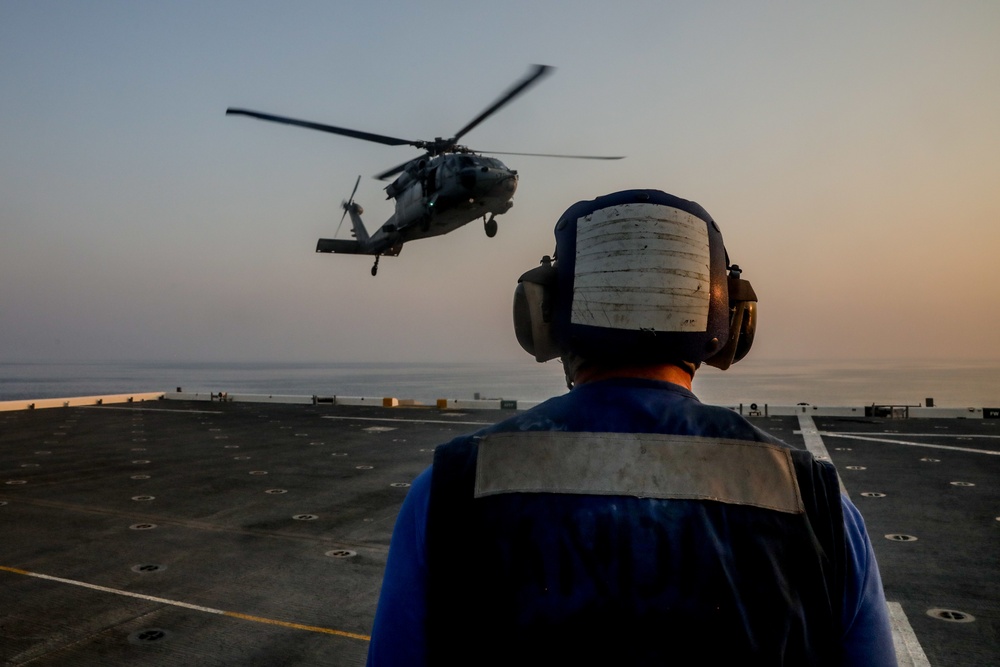 USS Lewis B. Puller Operations at Sea