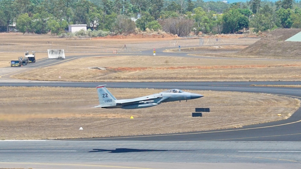 Pitch Black 2022 F-15C Takeoff