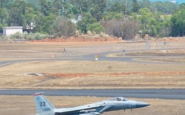 Pitch Black 2022 F-15C Takeoff