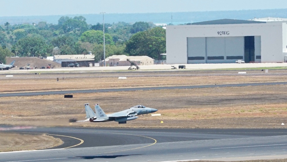 Pitch Black 2022 F-15C Takeoff