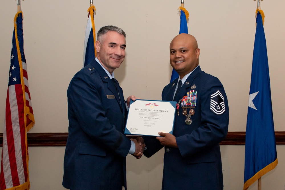 Liberty Wing Airman awarded Bronze Star Medal with Valor