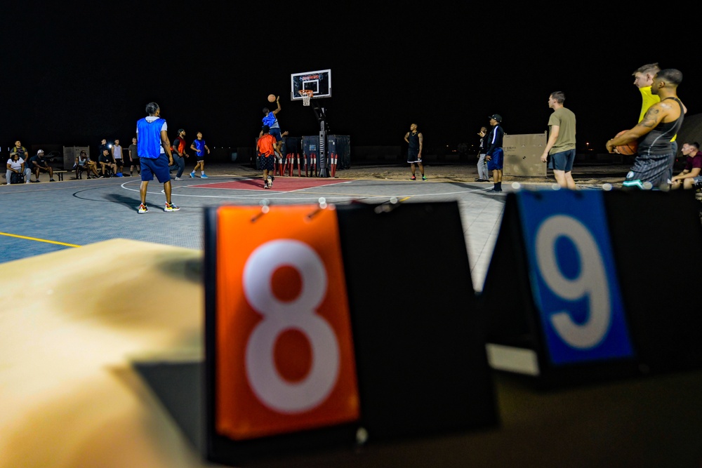 We’re Playing Basketball