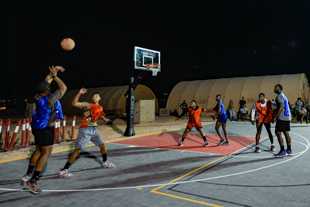 We’re Playing Basketball