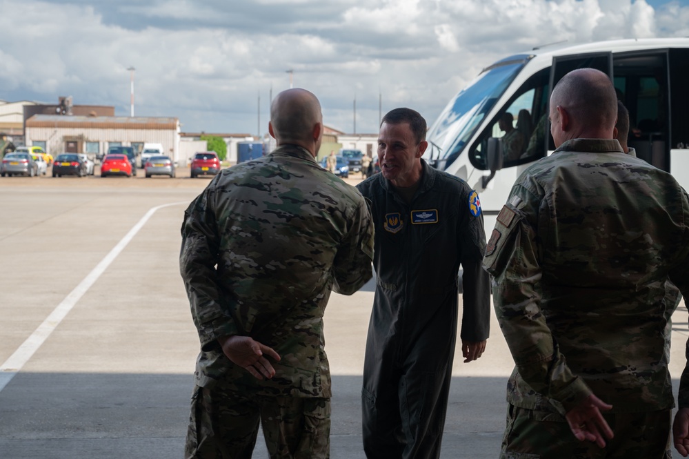 USAFE Deputy visits RAF Lakenheath