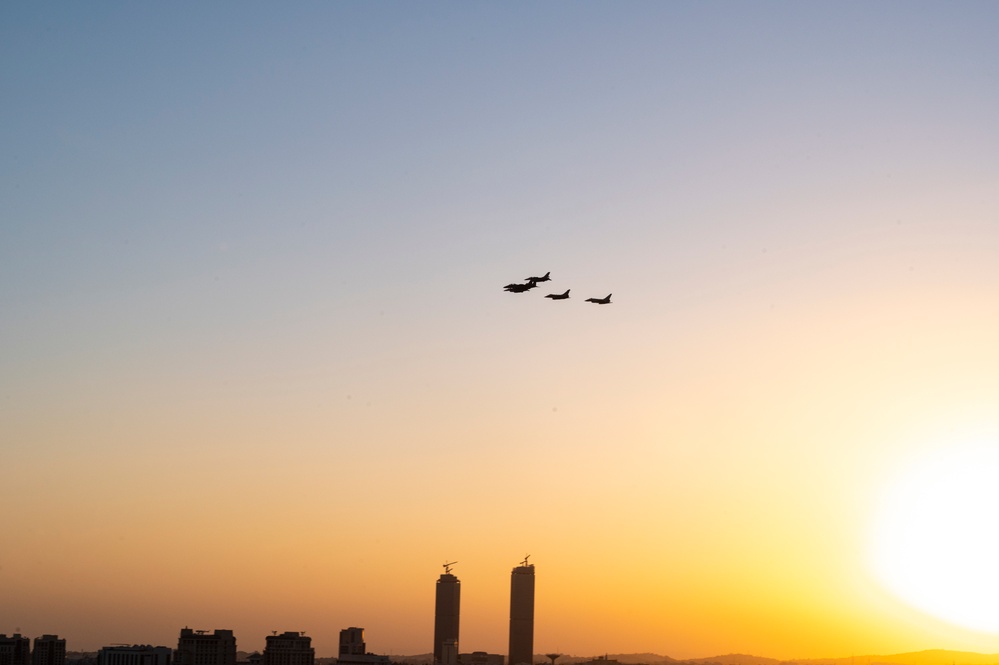 Air Force 75th Anniversary Flyover