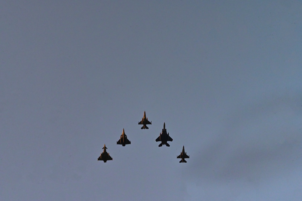 Air Force 75th Anniversary Flyover