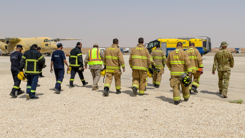 Fighting fires side by side