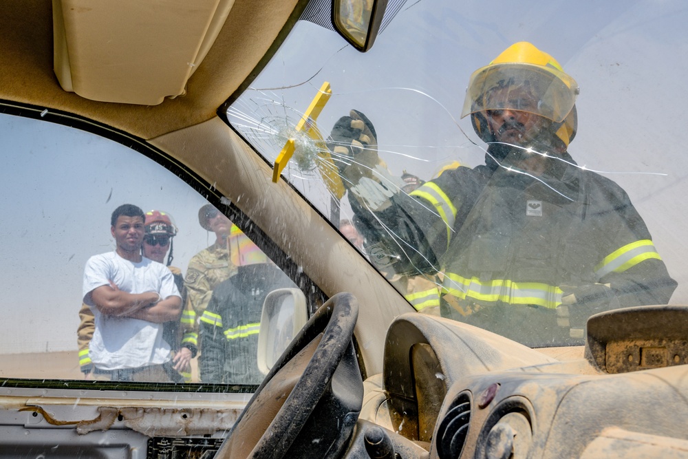 Fighting fires side by side