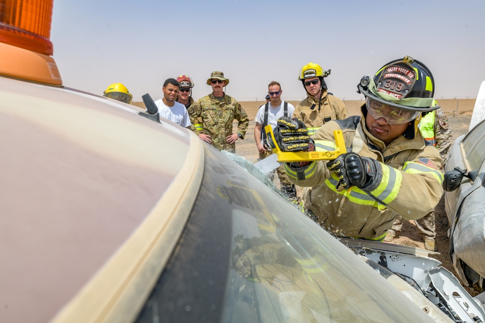 Fighting fires side by side