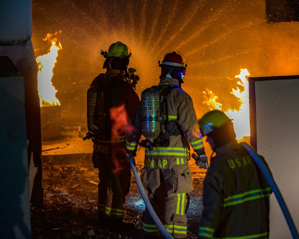 Fighting fires side by side