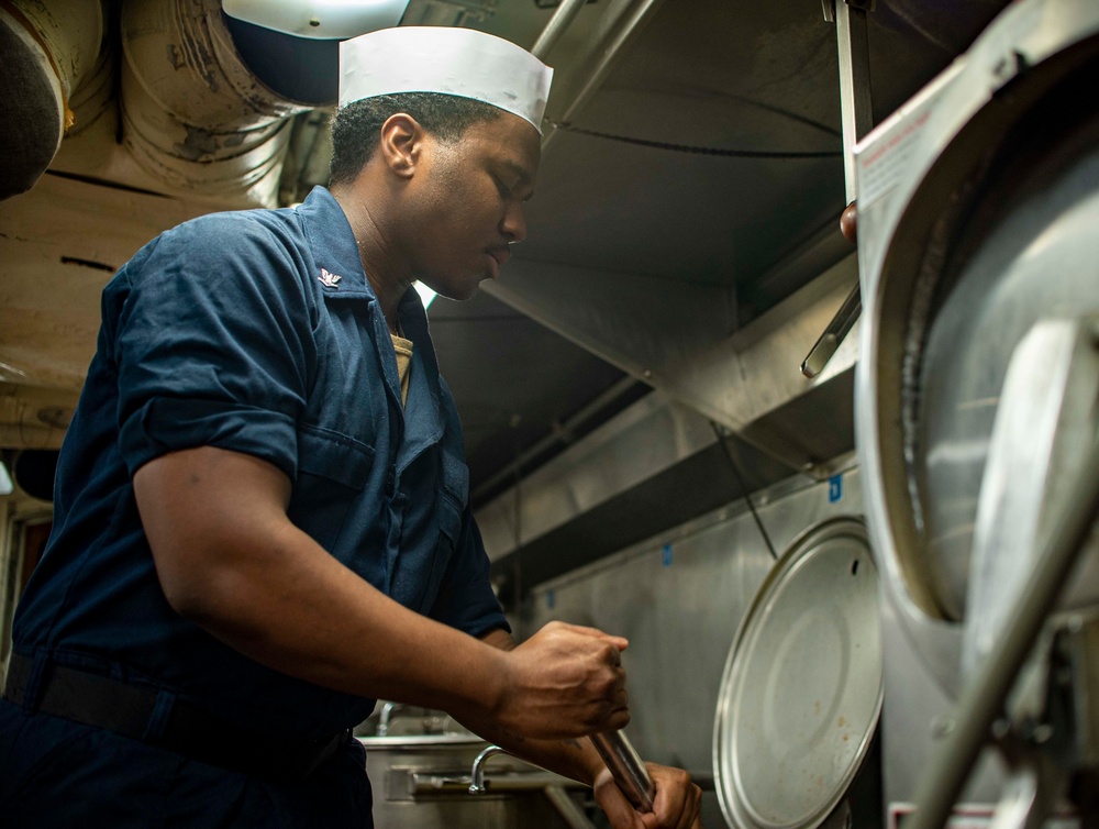 The Harry S. Truman Carrier Strike Group is operating in the Atlantic Ocean in support of naval operations to maintain maritime stability and security in order to ensure access, deter aggression and defend U.S., allied and partner interest.