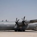 332d Expeditionary Logistics Readiness Squadron loads cargo onto C-130 Hercules