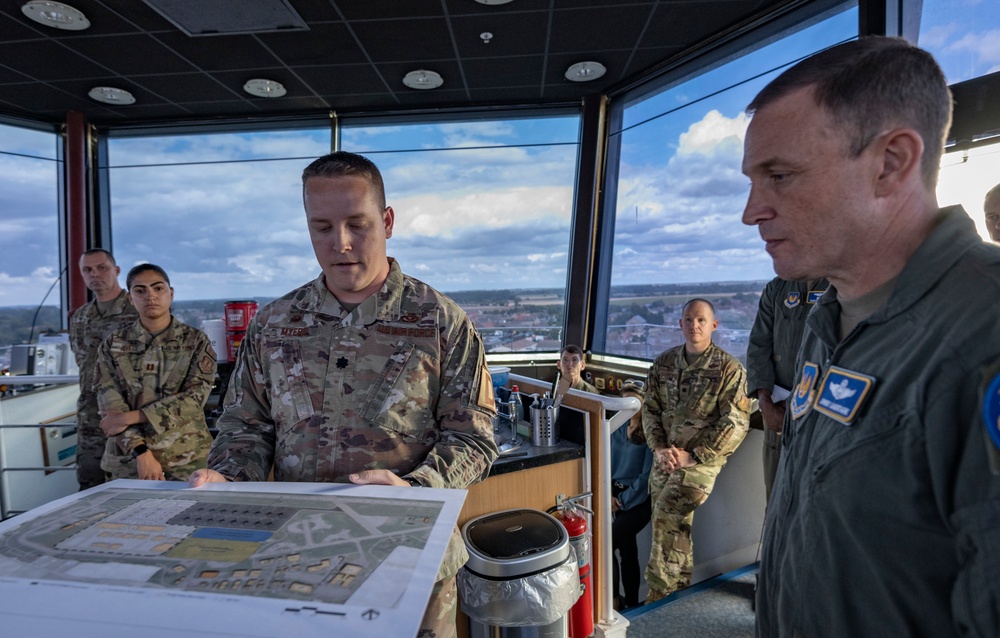 USAFE-AFAFRICA DCOM visits RAF Mildenhall