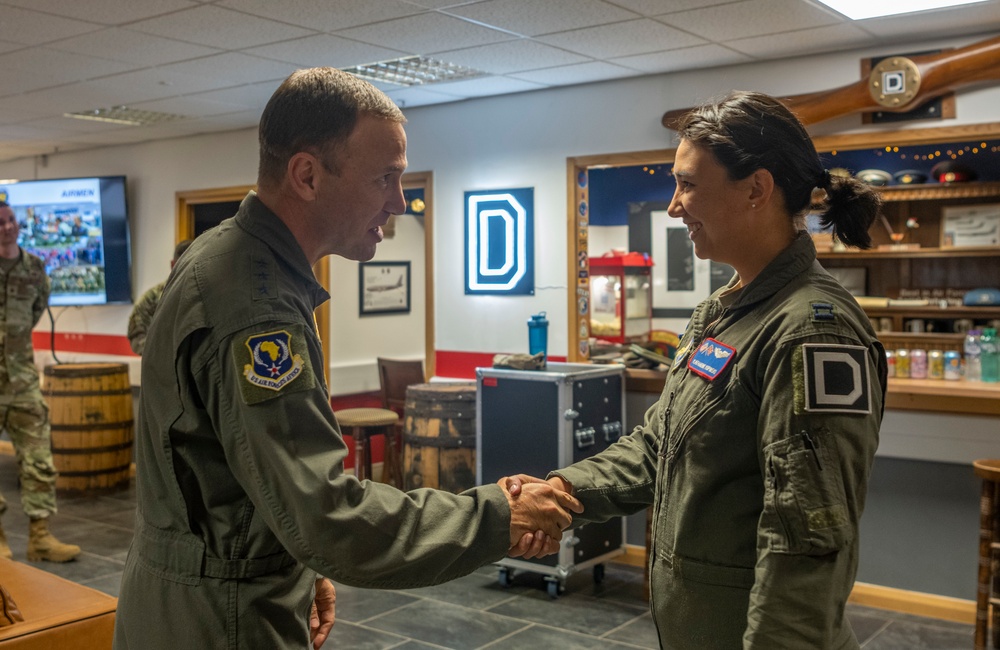 USAFE-AFAFRICA DCOM visits RAF Mildenhall