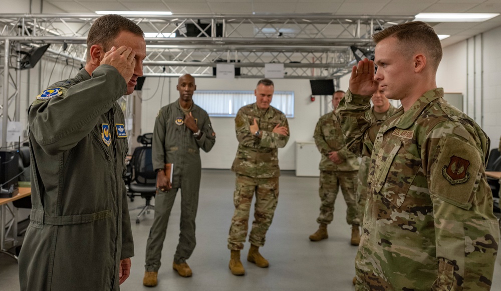 USAFE-AFAFRICA DCOM visits RAF Mildenhall