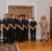 Superintendent of the U.S. Naval Academy host dinner at Buchanan House.