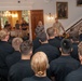 Superintendent of the U.S. Naval Academy host dinner at Buchanan House.