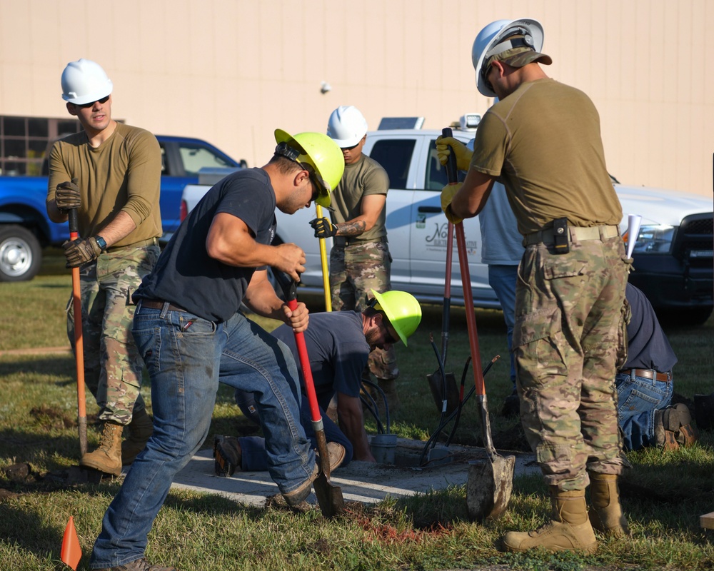 319th CES and Nodak Electric Cooperative improve mission infrastructure