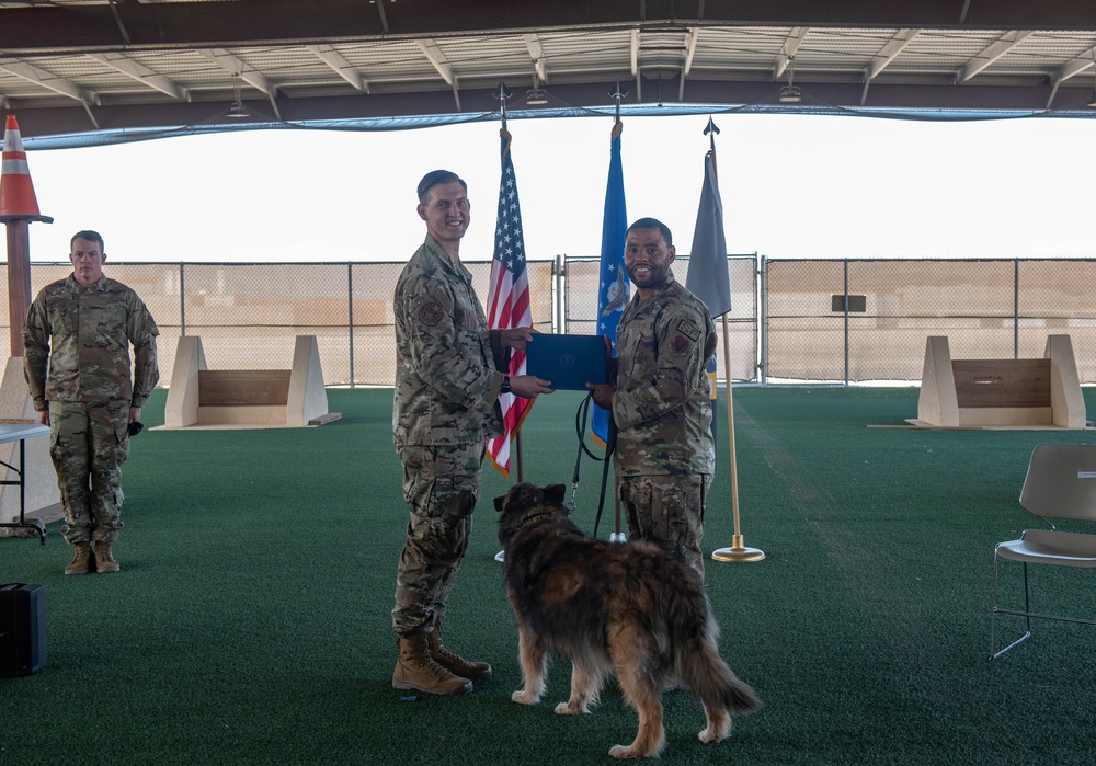 MWD JoJo retires after years of serving