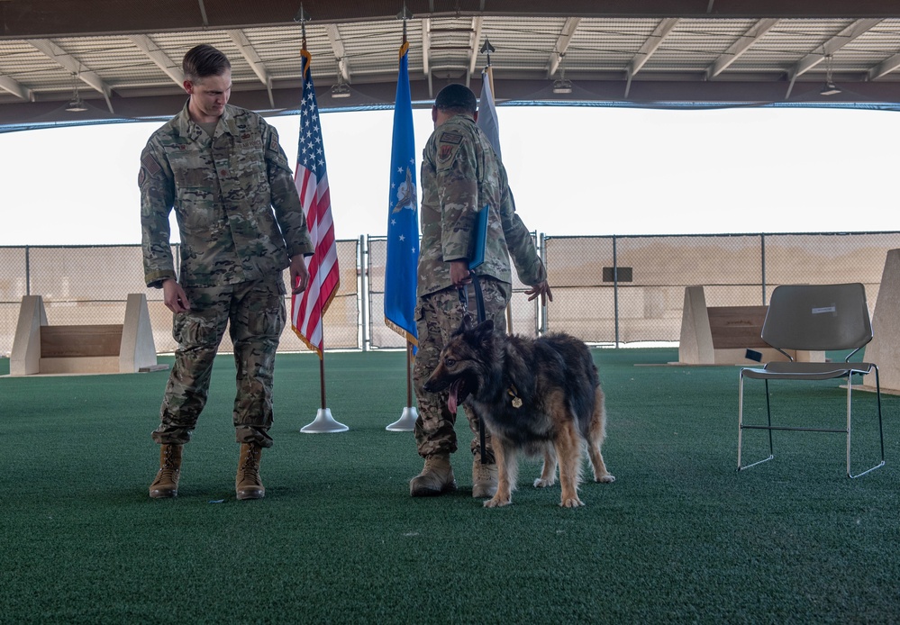 MWD JoJo retires after years of serving