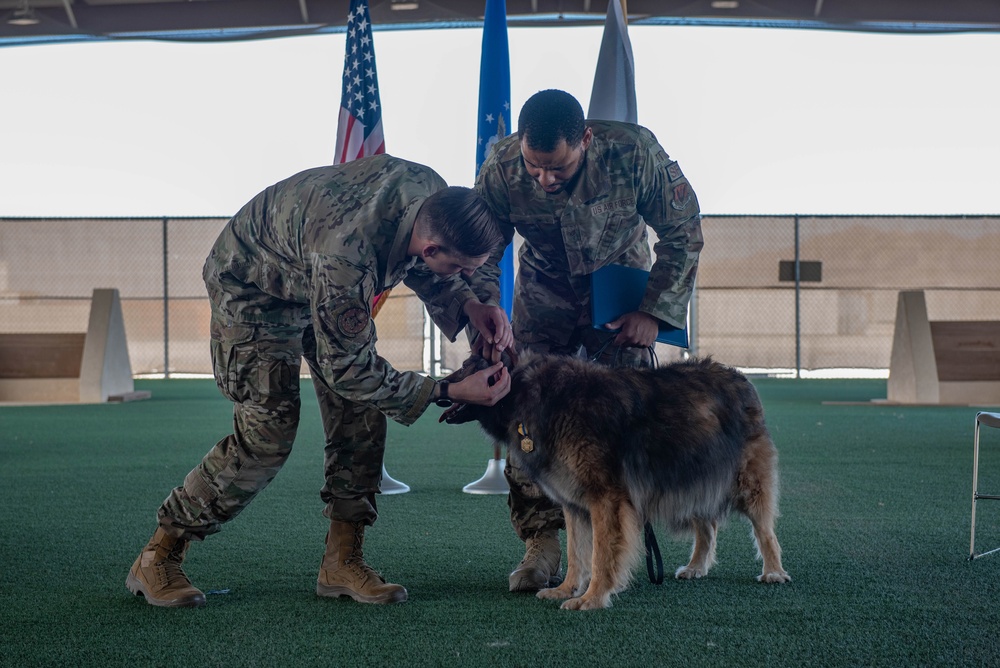 MWD JoJo retires after years of serving