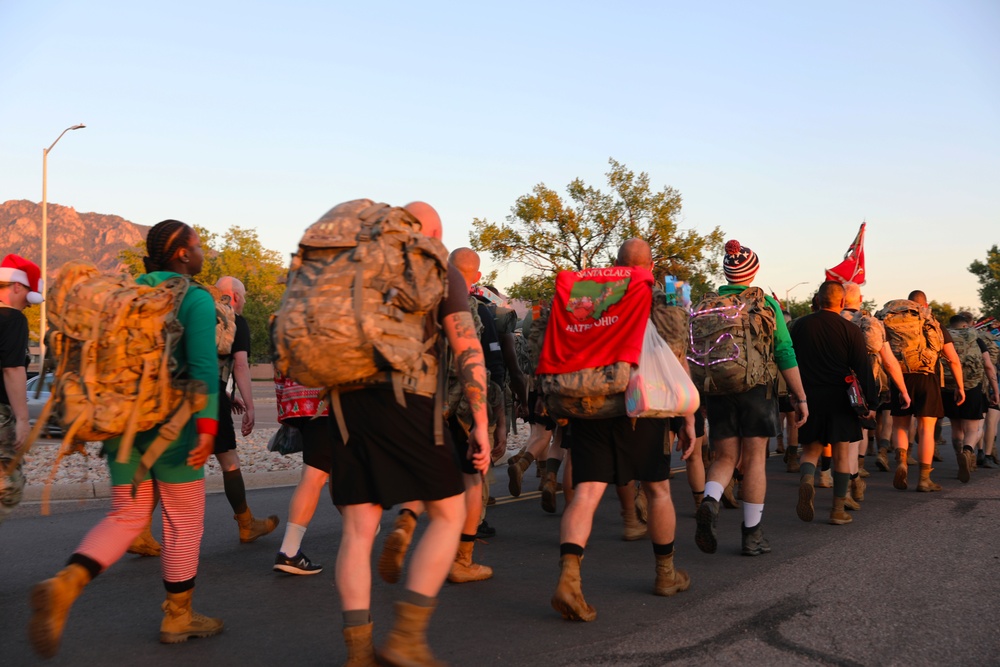 52nd Brigade Engineer Battalion Toy Ruck March