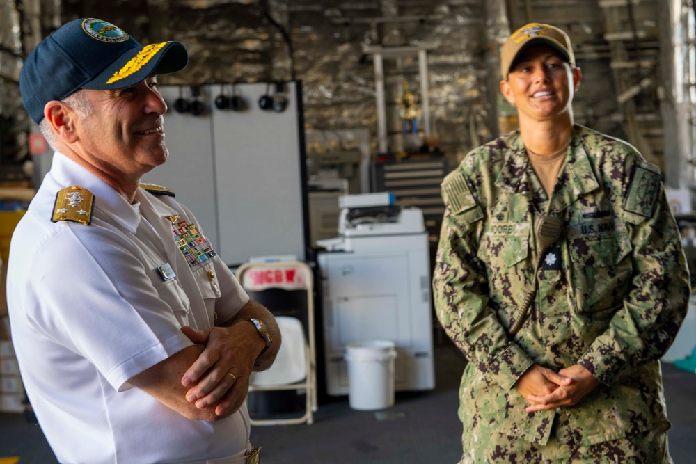 USS Manchester Ship Tour