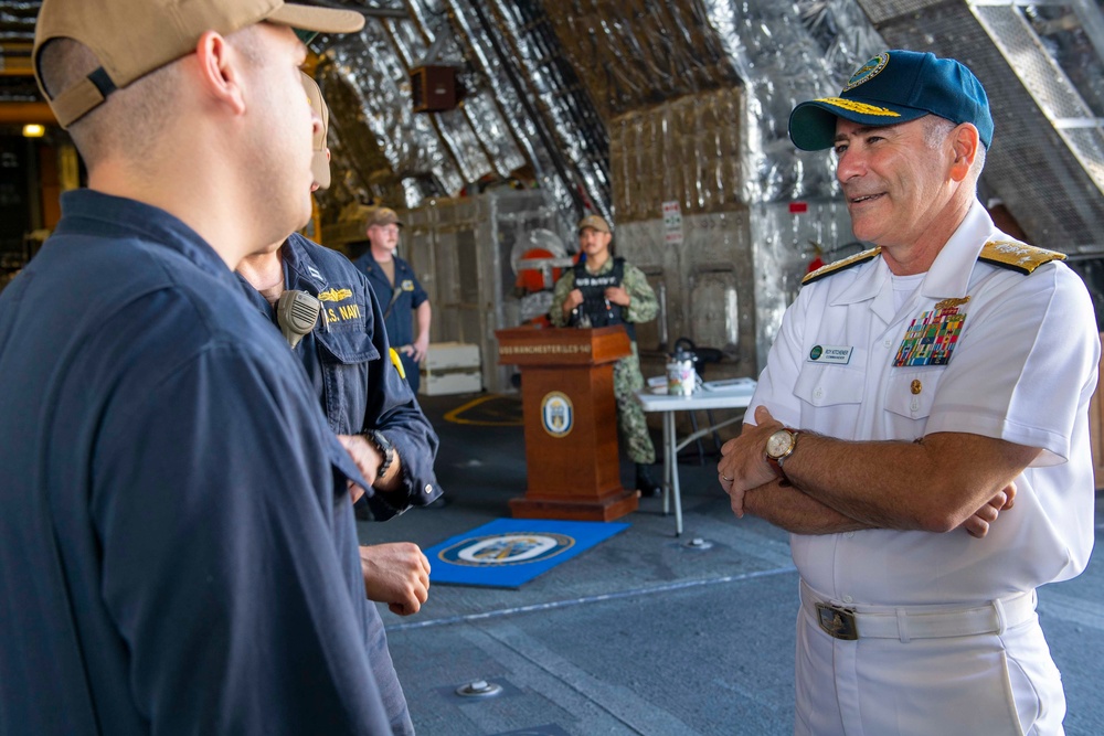 USS Manchester Ship Tour