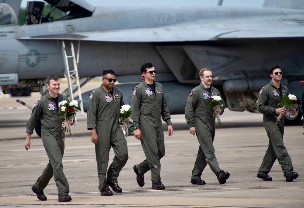 Carrier Air Wing (CVW) 1 Homecoming onboard Naval Air Station Oceana