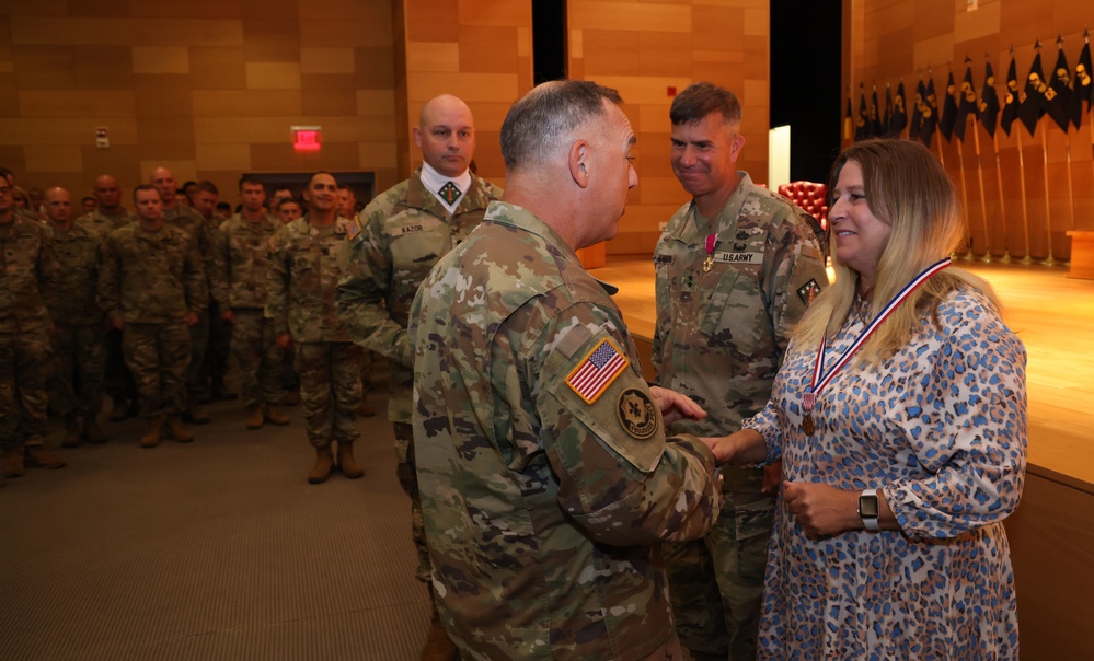 20th CBRNE Command holds change of command ceremony on Aberdeen Proving Ground