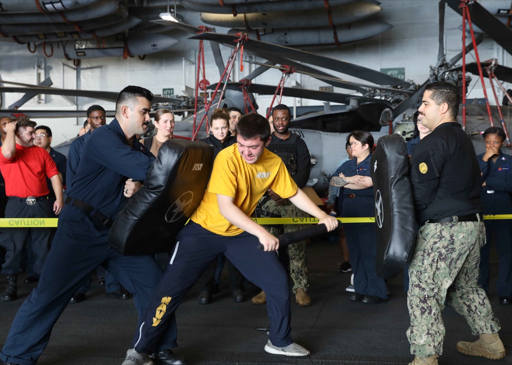 Daily Operations aboard USS George H.W. Bush (CVN 77)