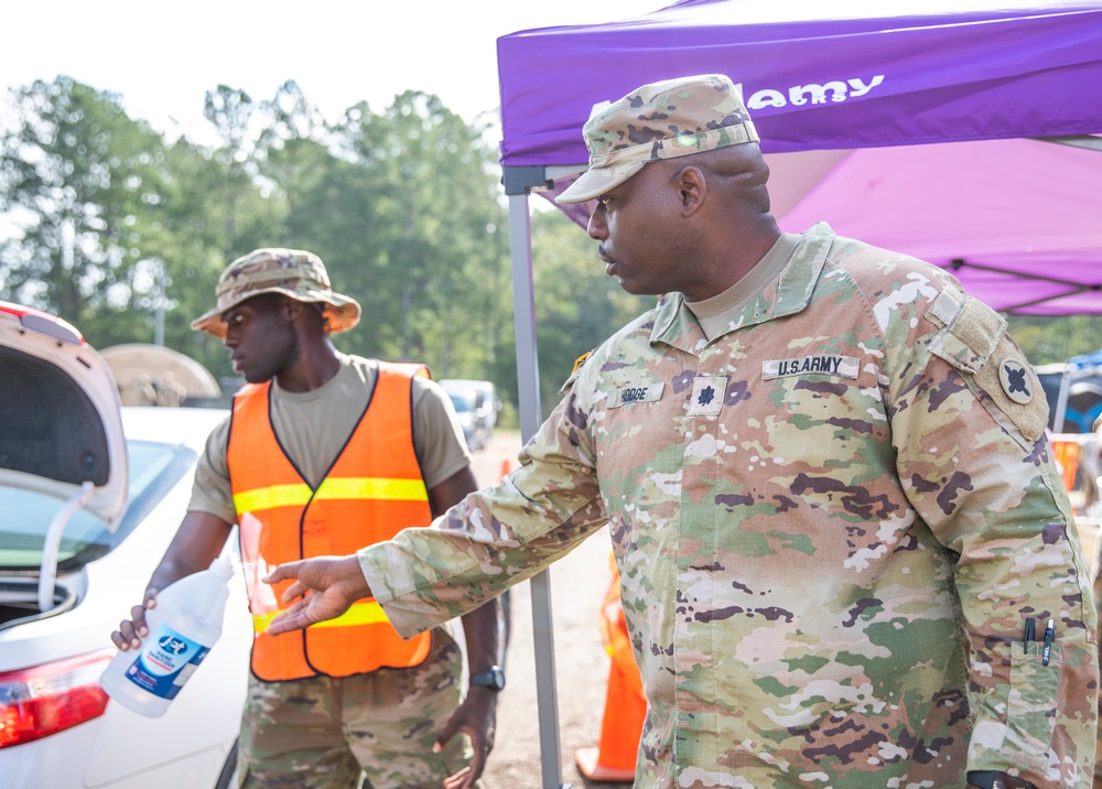 MSNG Soldiers assist at Davis Road