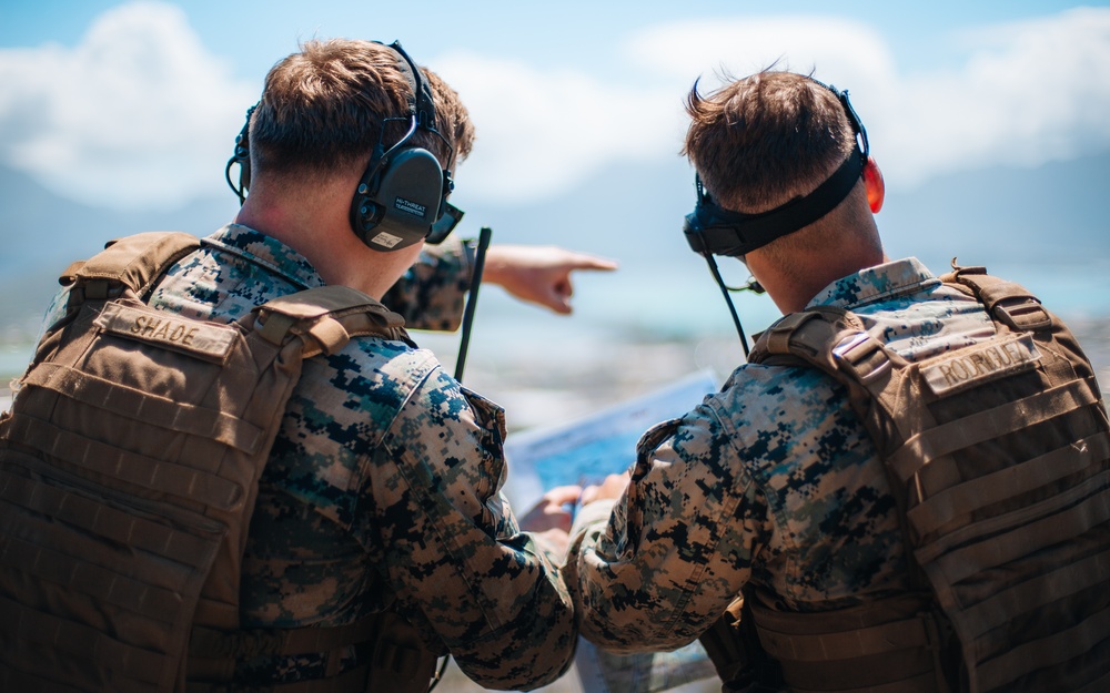 3d MLR Marines Execute Joint JTAC Training with U.S. Army 25th CAB